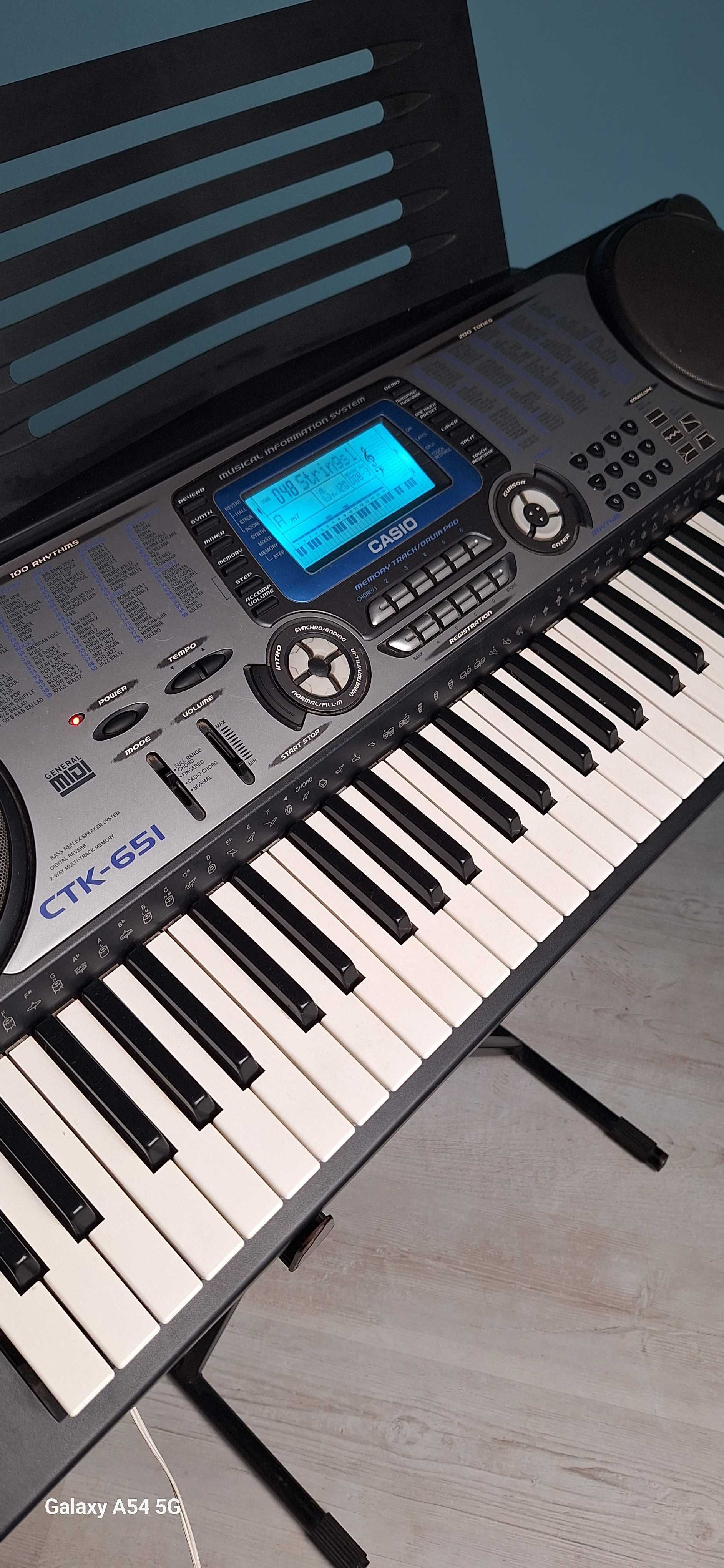 organy casio CTK 651