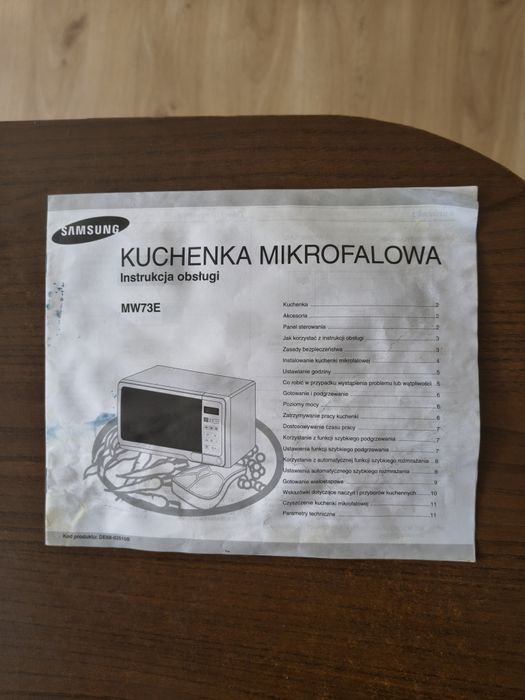 Sprzedam kuchenkę mikrofalową SAMSUNG.TANIO! Używana Tylko Pół Roku!!d