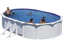 Estrutura de piscina 6,10x3,75 usada