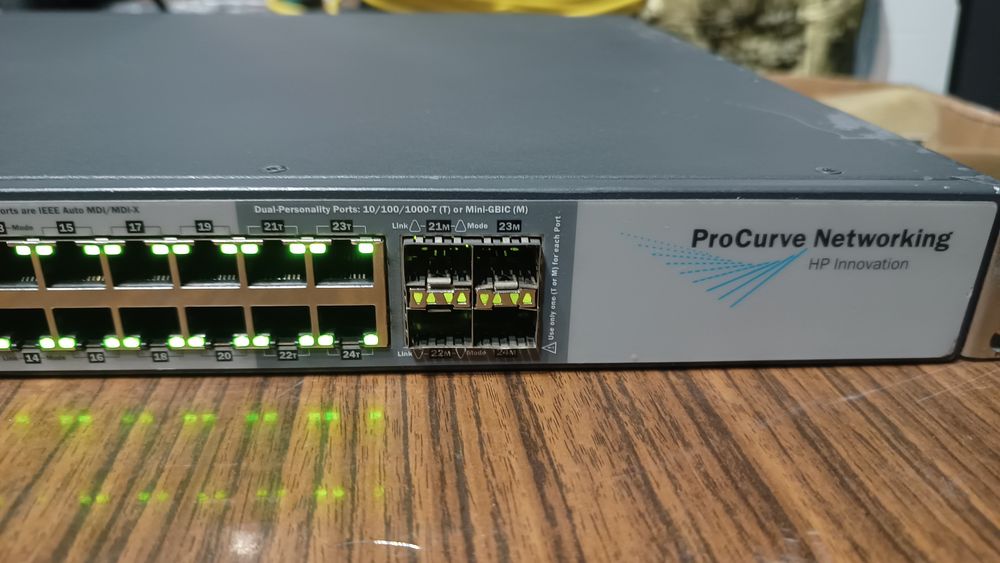 Switch Hp Pro Curve 3500yl-24 J8692A