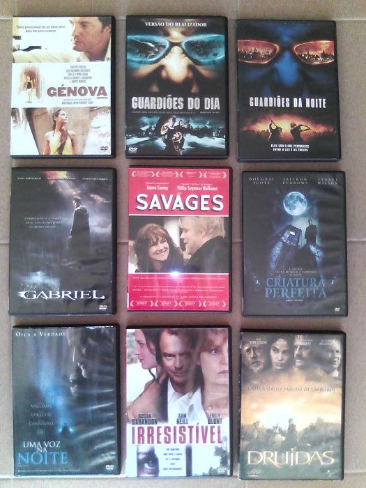 Lote de dvd's novos alguns mais raros