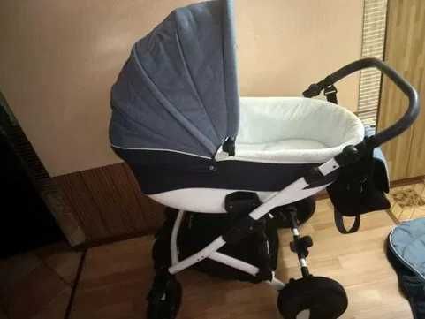 Коляска 2 в 1 Zippy Viva Tutis прогулочная коляска люлька візок сумка