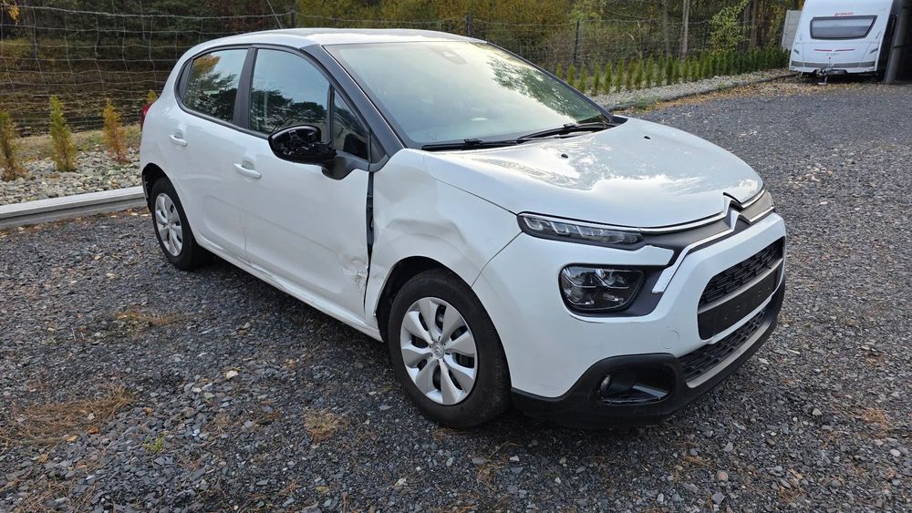 Citroën C3 2022r! 57tys km! VAT 23%! Cena BRUTTO! Okazja! Lekko uszkodzony!
