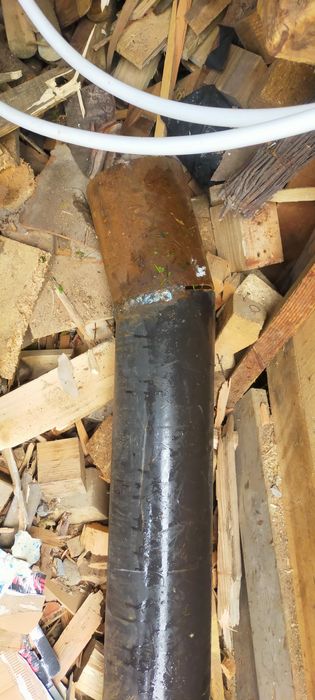 Rura kominowa spalinowa  fi 160 długość ponad 1m