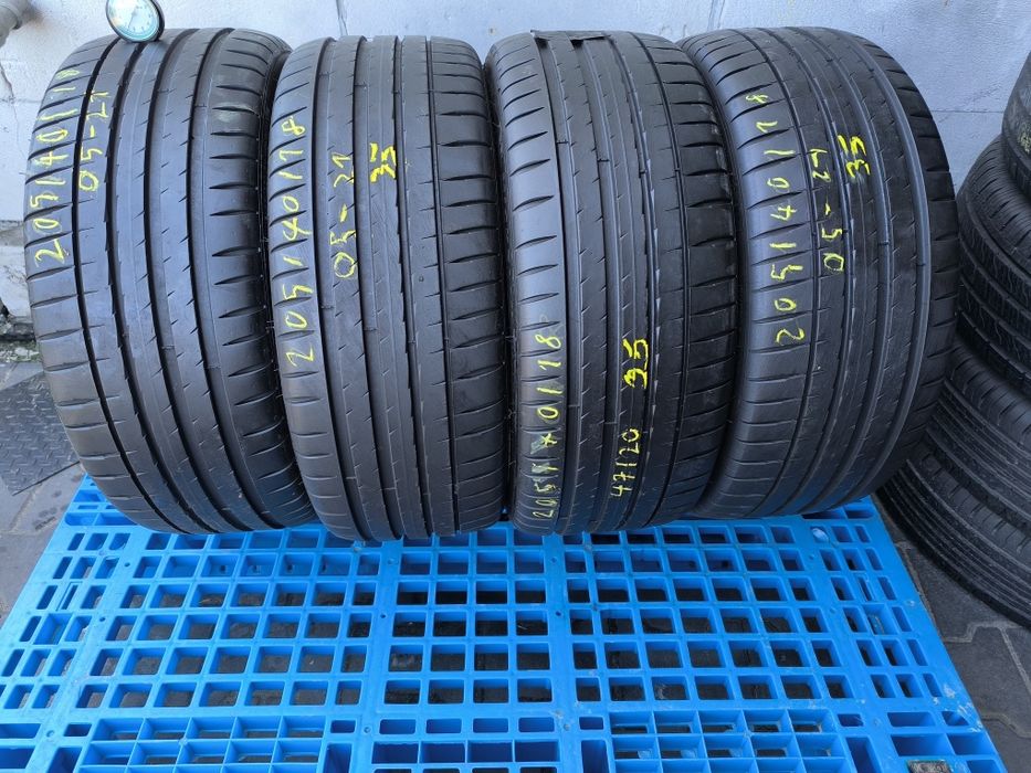 "Opony Michelin pilot sport 205/40/18 komplet super stan