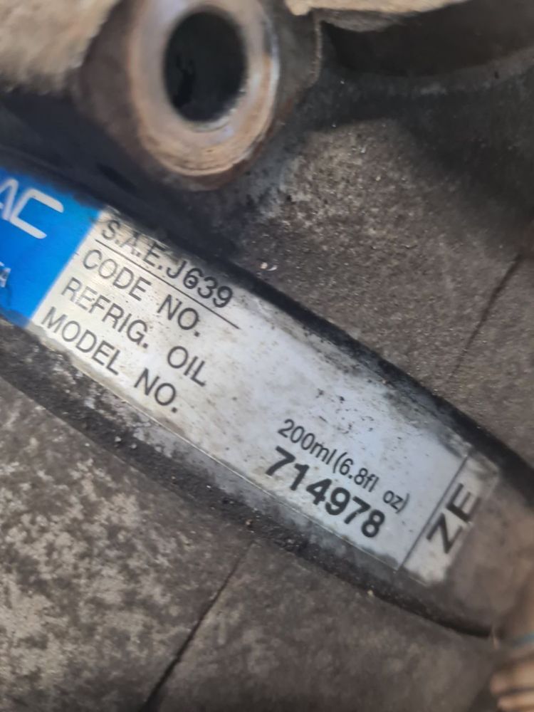 Компресор кондиціонера Chevrolet Aveo T200 T250 Daewoo Kalos 1.4 1.6 B