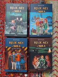 "Felix, Net i Nika" Rafał Kosik 4 książki