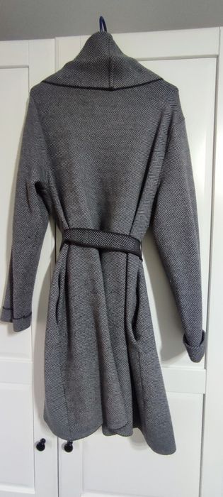 Płaszcz w jodełkę Zara