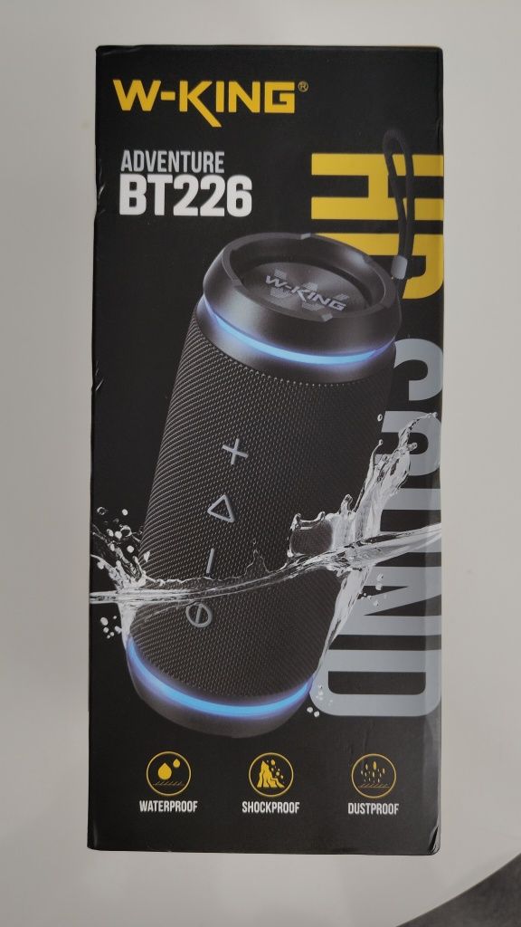 Sprzedam głośnik Bluetooth W-King 36W nowy