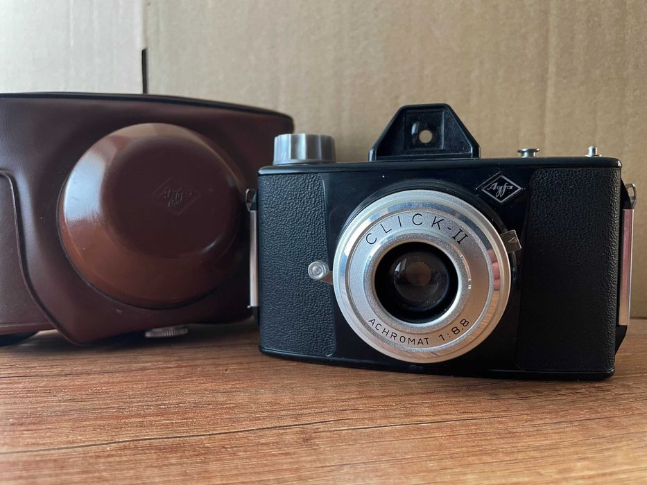 Aparat Fotograficzny AGFA CLICK II plus Futerał