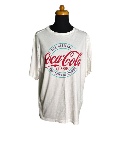 Stylowy męski T-shirt Coca Cola licencja L idealny  stan
