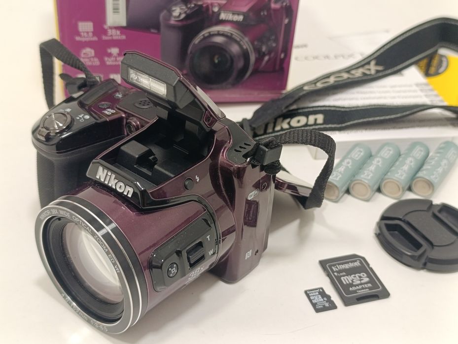 Aparat cyfrowy NIKON L840 16mp super zoom x38 WiFi NFC fullHD BSI