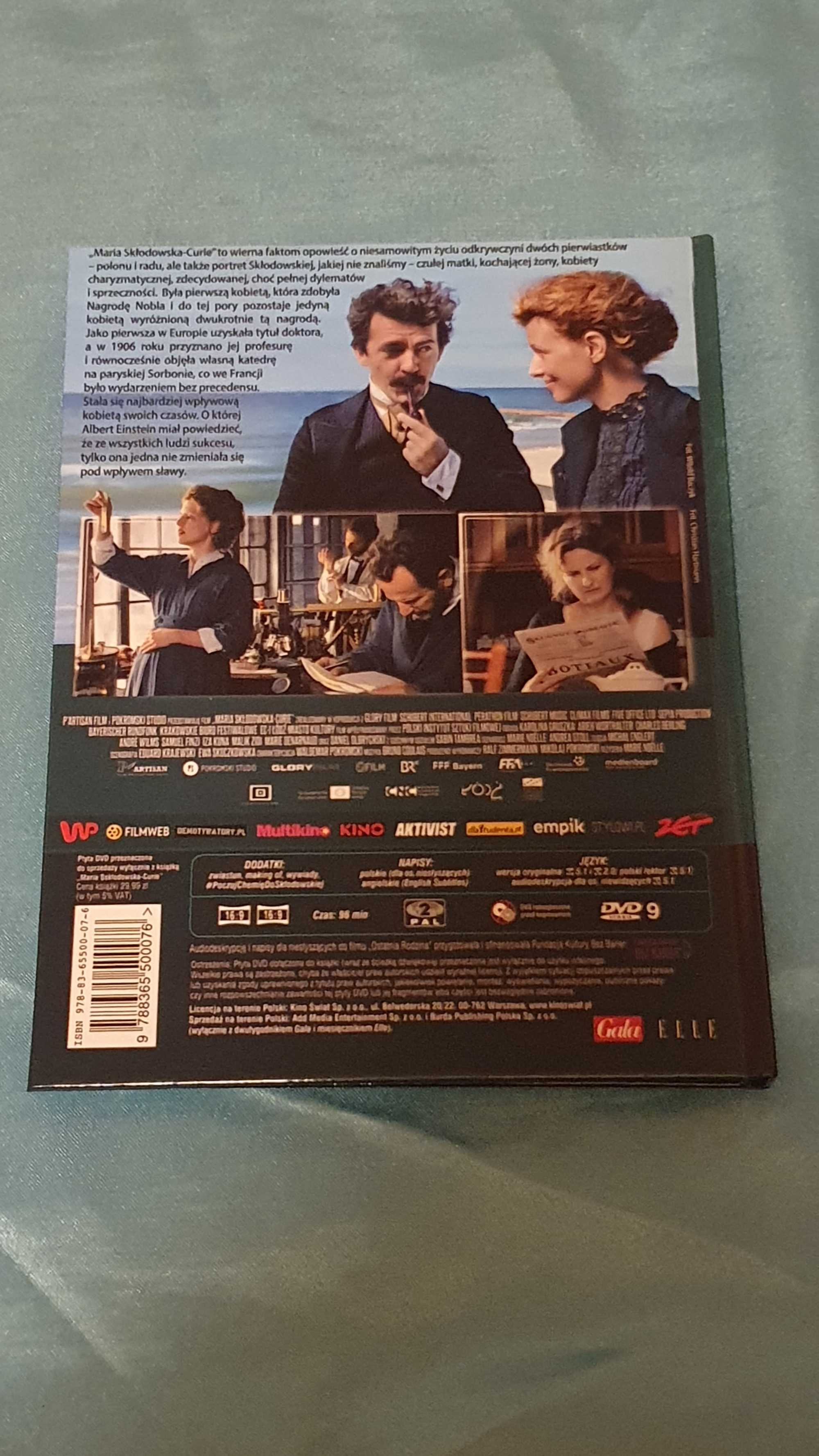 Maria Skłodowska Curie  DVD + Książka