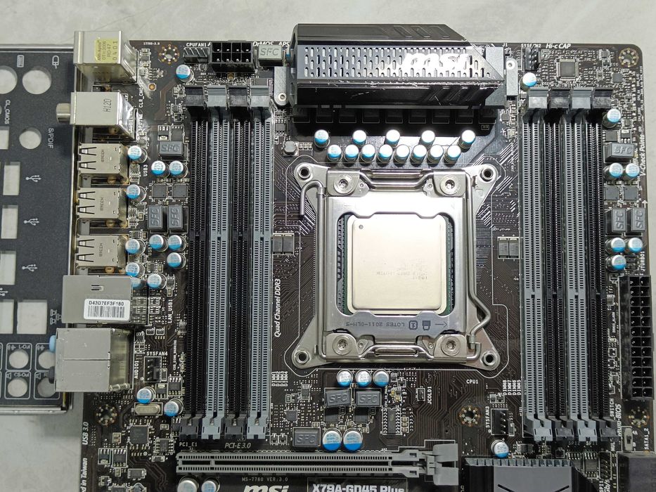ТОПОВИЙ КОМПЛЕКТ MSI X79A-GD45 Plus + проц Intel Core i7-3830K LGA2011