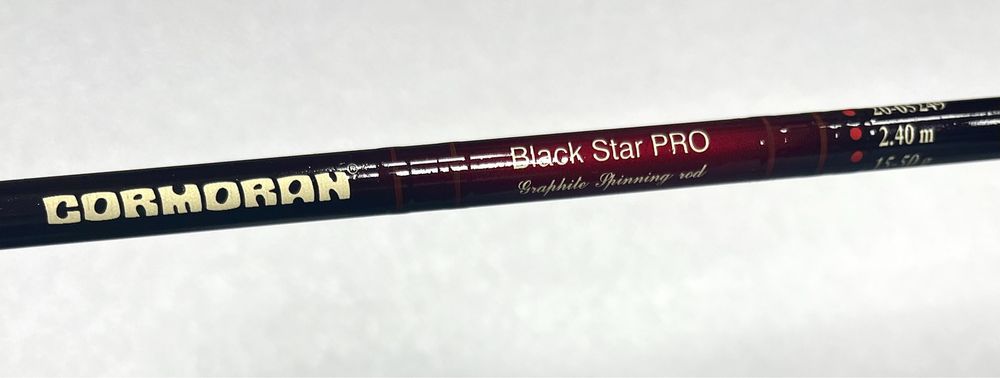 Unikatowa wędka spiningowa CORMORAN Black Star Pro 240 cm