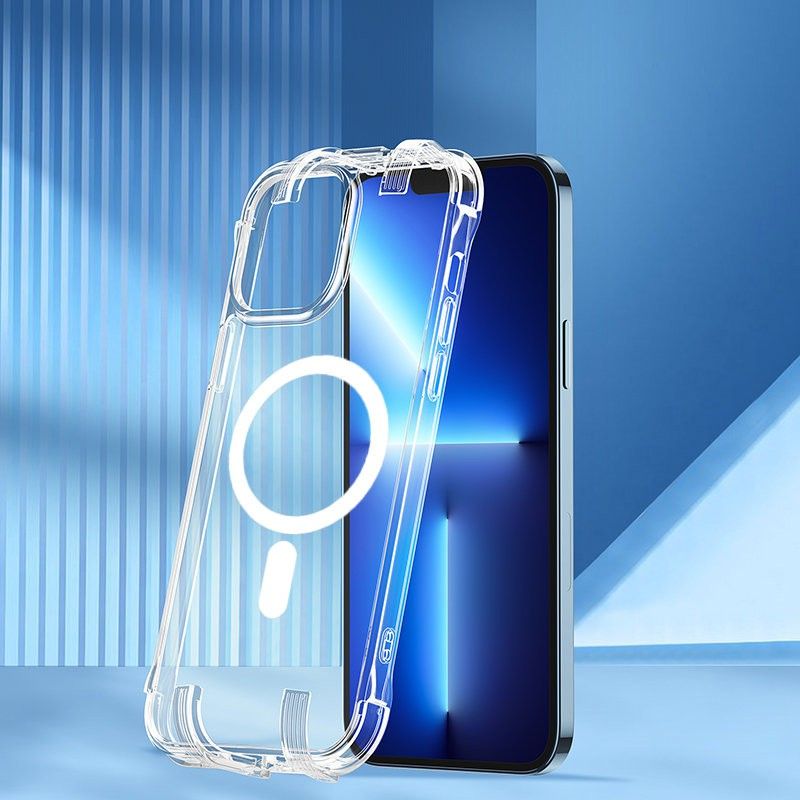 Etui Joyroom do iPhone 13 Pro Magnetic Defender Clear