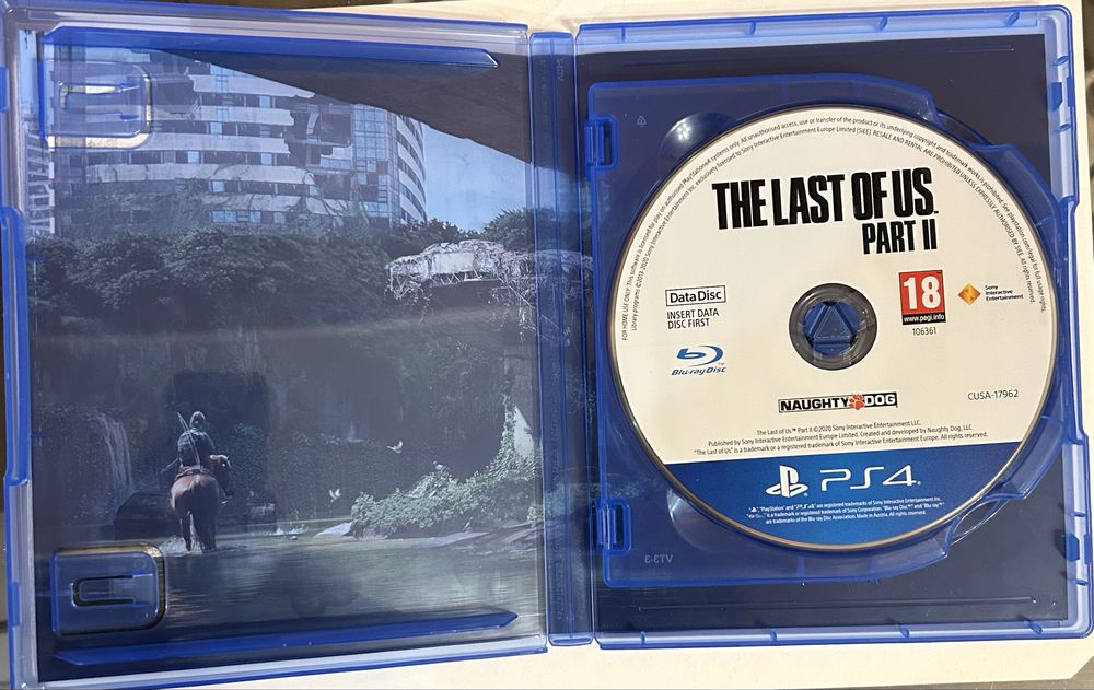 диск the last of us 2