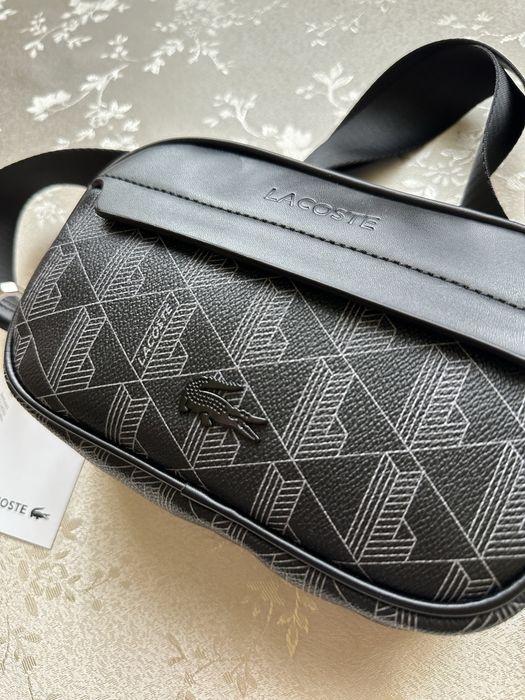 Сумка Lacoste Monogram | Crossbody Bag | мессенджер  | лакоста лакосте