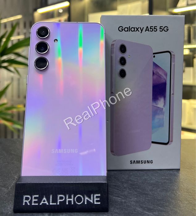Смартфон Samsung Galaxy A55 5G 8/128GB Awesome Lilac