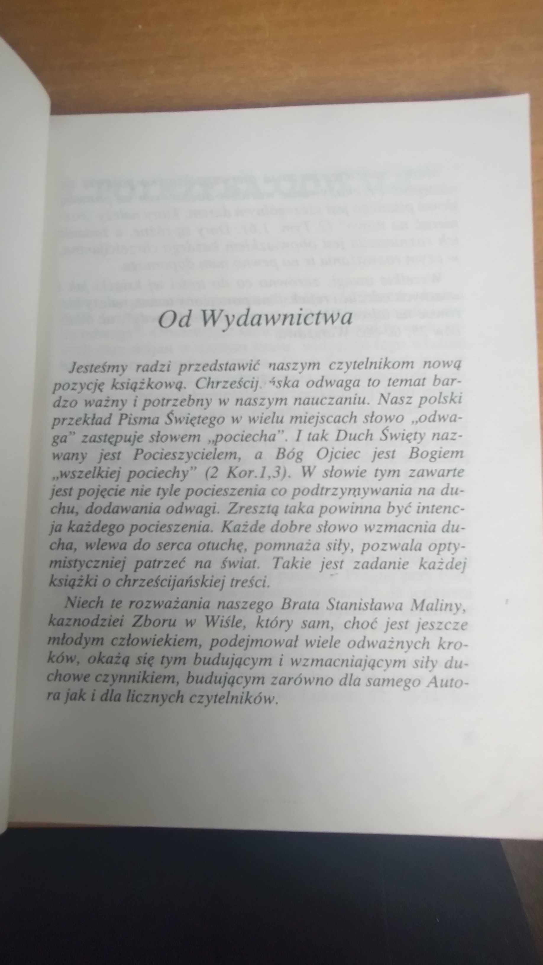 Chrześcijańska odwaga Stanisław Malina