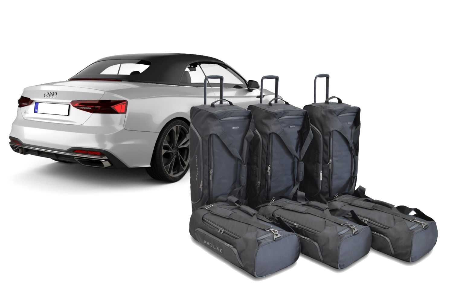 Conjunto de bagagem de luxo conversível Audi A5