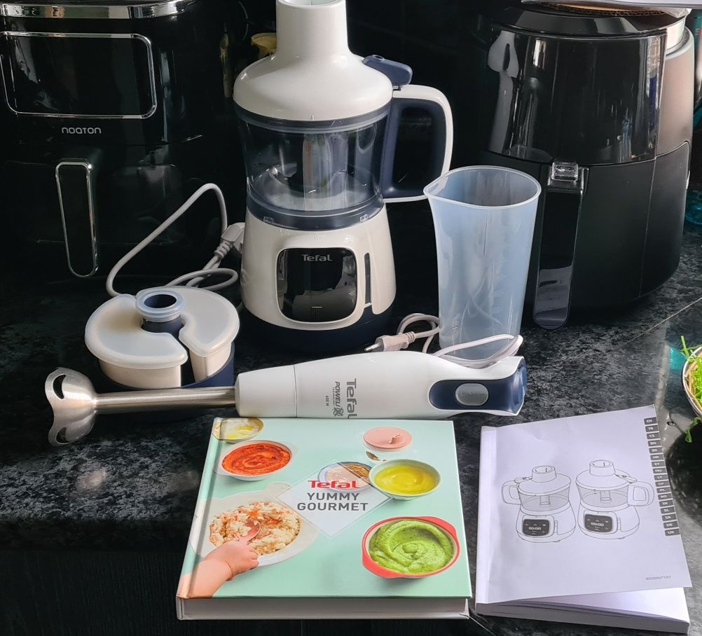 Tefal Yummy Gourmet HB55W430 parowar i mikser 4 w 1