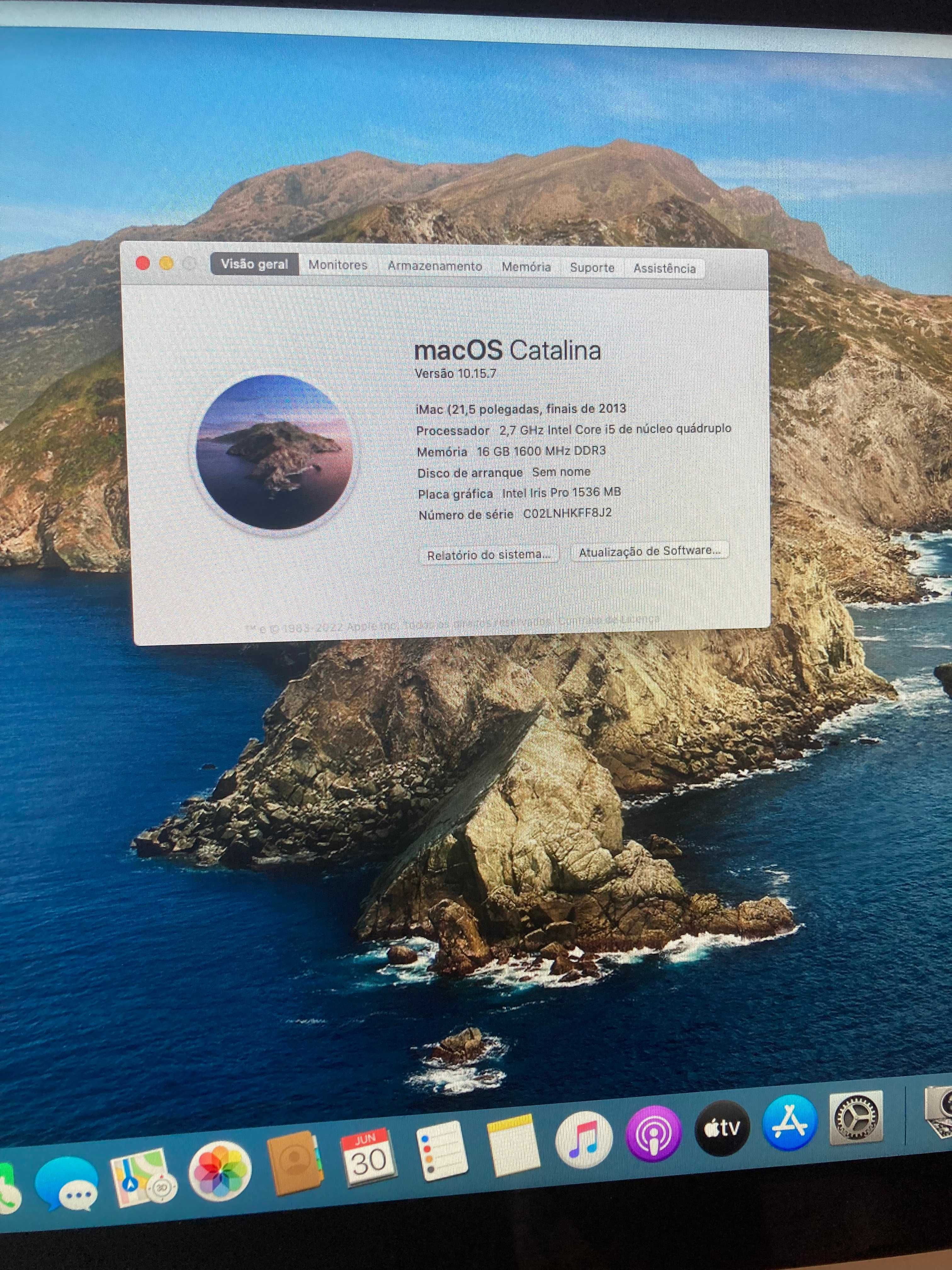 iMac 21.5" 2013 - i5 16GB RAM