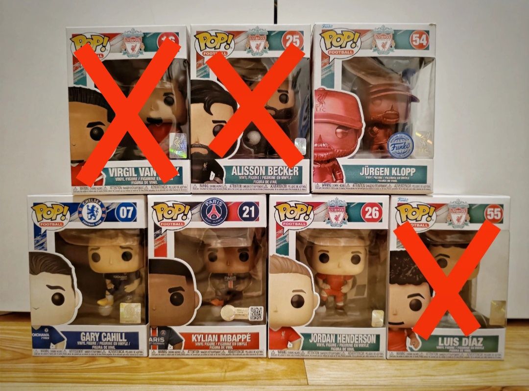 Lote Funko Pop FUTEBOL