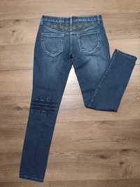 Spodnie jeansy damskie z haften, 38 M