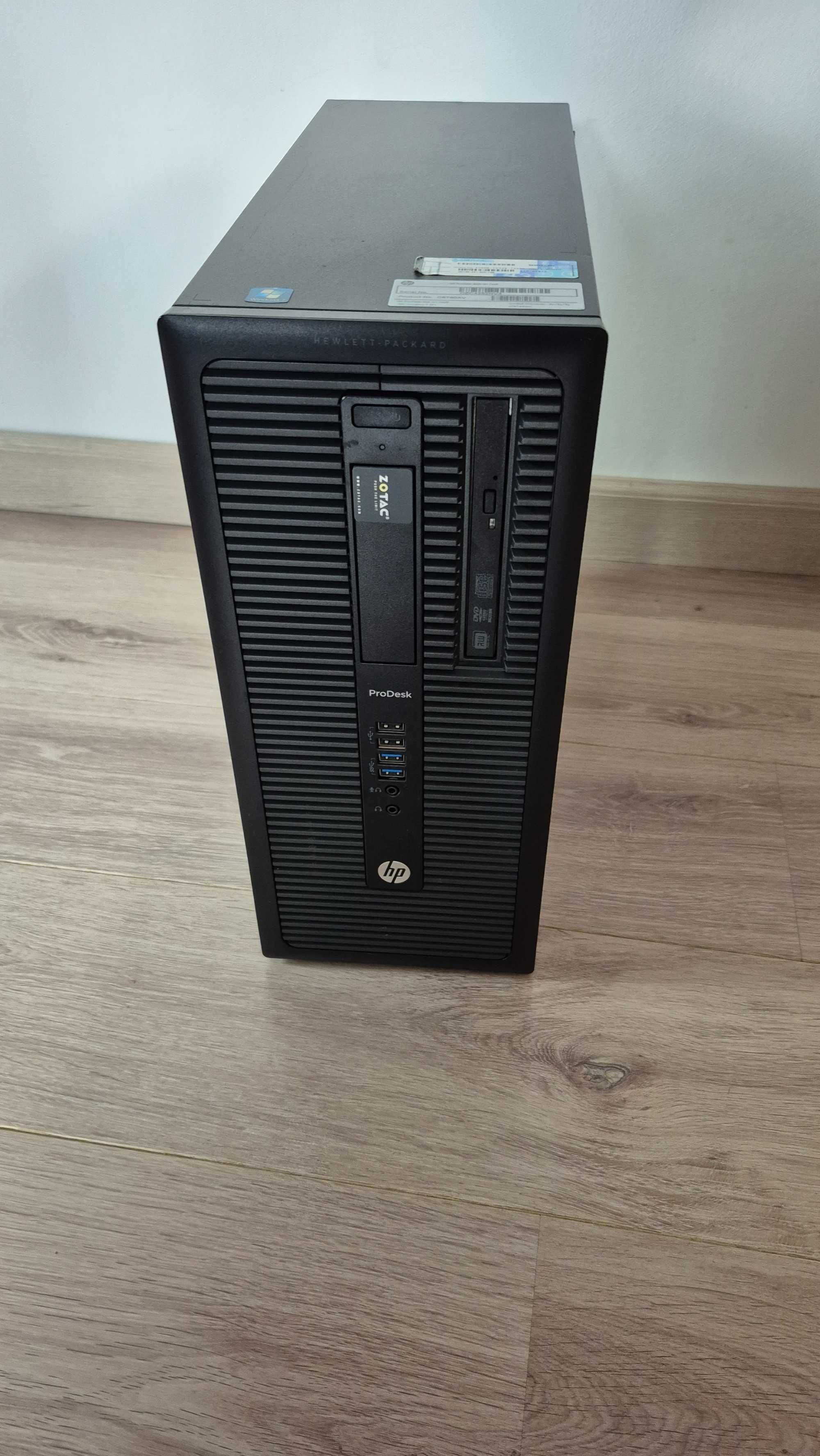 Komputer HP ProDesk Intel Core i7 8GB RAM,Nividia Ge Force GTX 1050 Ti
