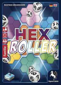 Hexroller Hex Roller - gra planszowa rzuć na tacę dice (nowa) (folia)