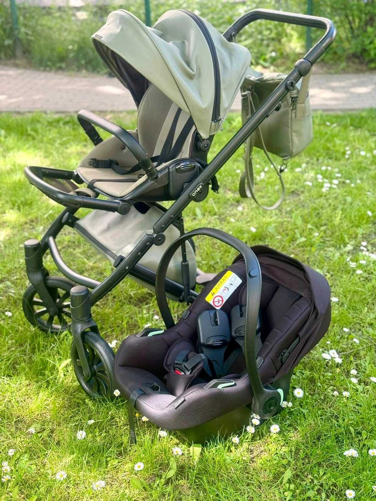Wózek dzieciecy 3w1 Anex e/type