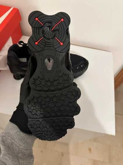 Nike Shox TL Black Max Oranger.43