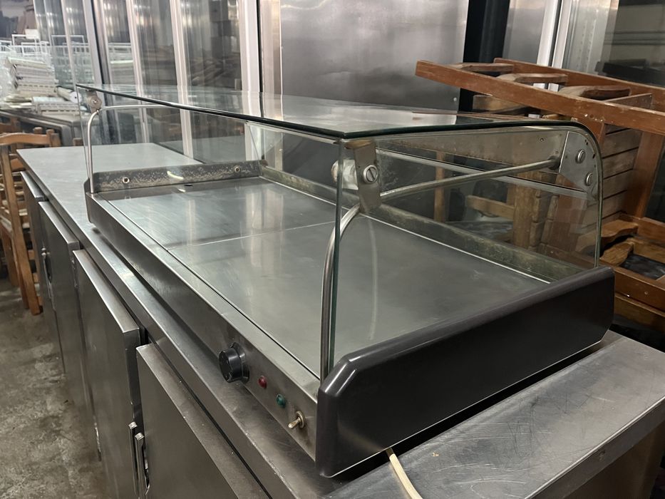Vitrine expositora aquecida 1.00mt