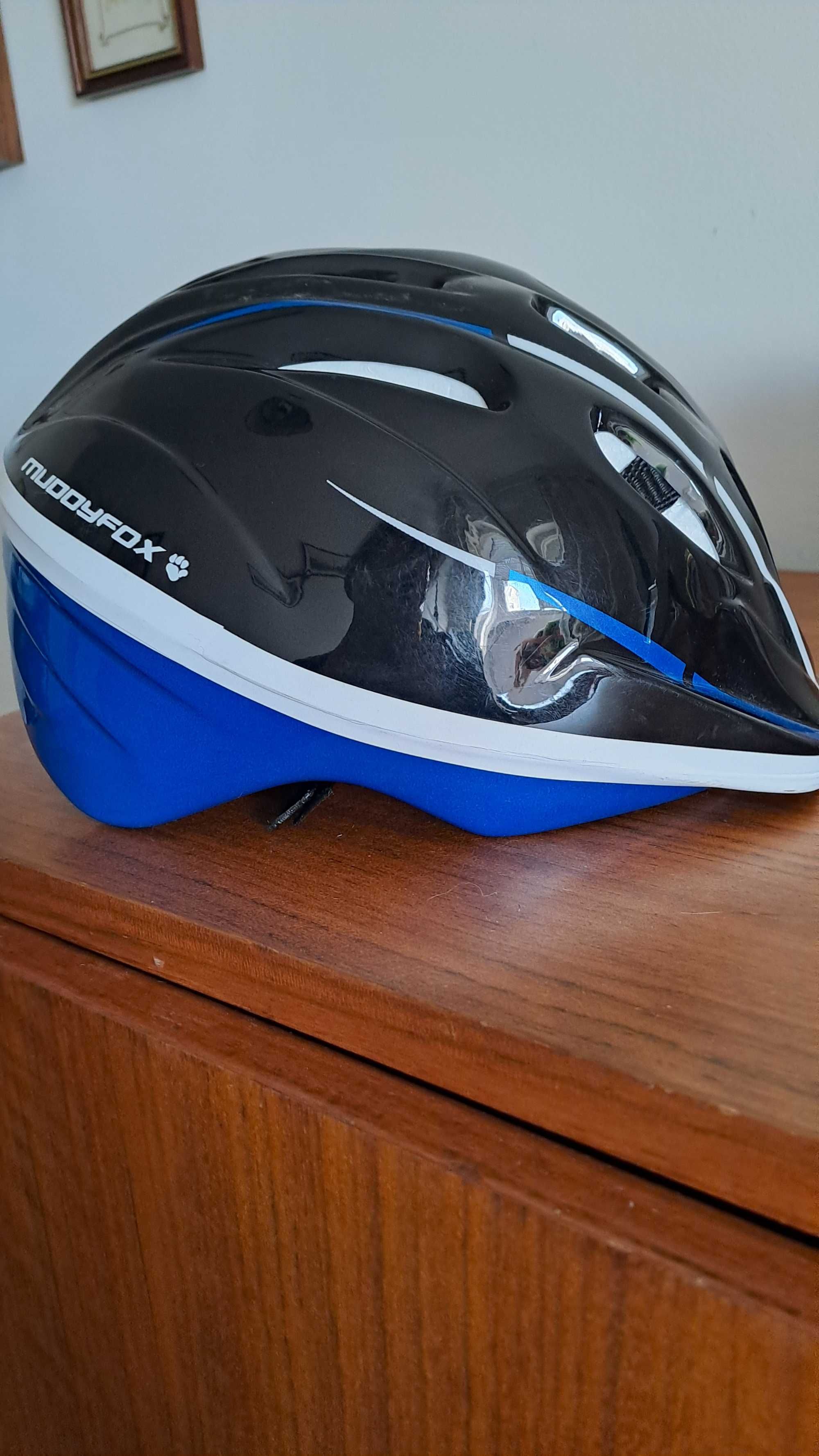 Capacete bicicleta novo, tamanho S