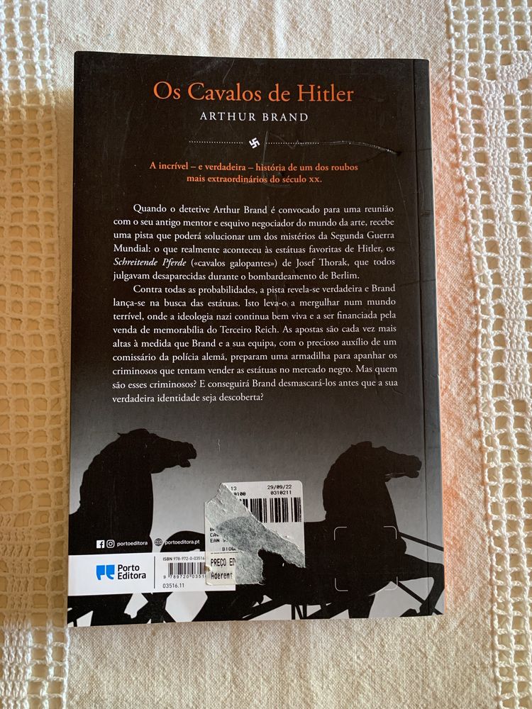 Livro “Os Cavalos de Hitler”, de Arthur Brand
