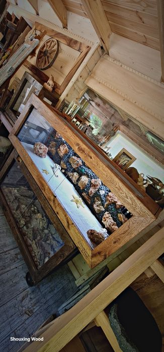 Terrarium z drewna dębowego