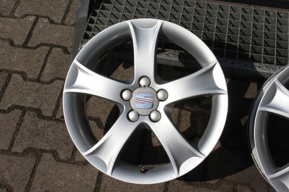 oryg seat ibiza 16cali 5x100 et43 6,5j cordoba toledo