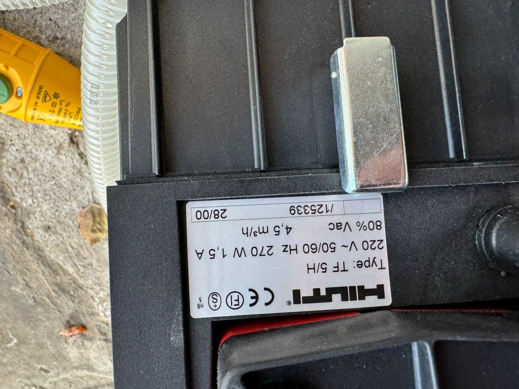 Wiertnica diamentowa HILTI DD-80/E wakum odkurzacz na wode zewstaw