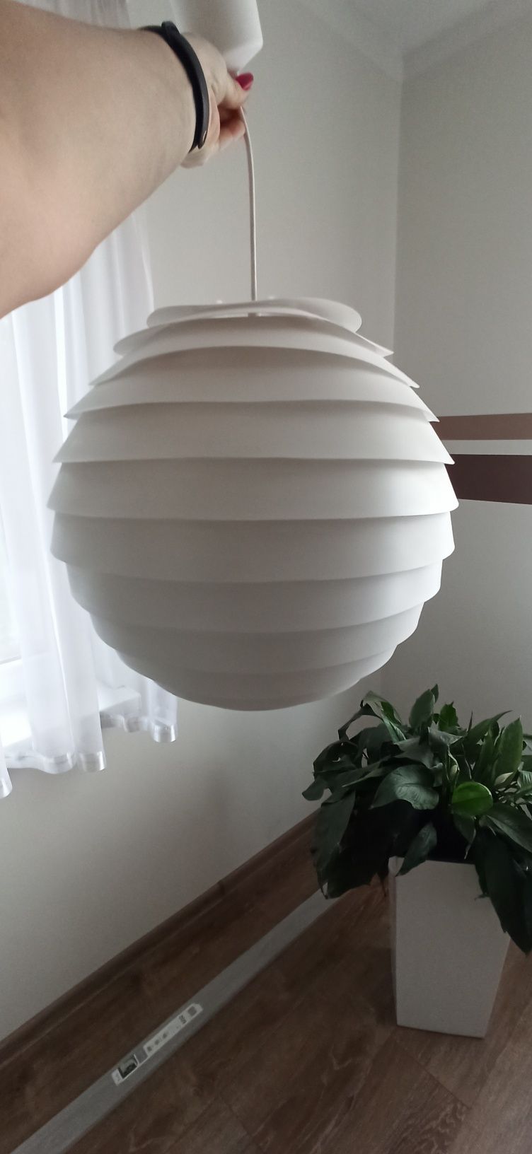 Lampa ścienna, żyrandol Ikea