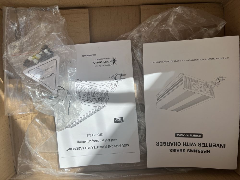 Перетворювач струму Solartronics NPS1000, 1000W, 12V