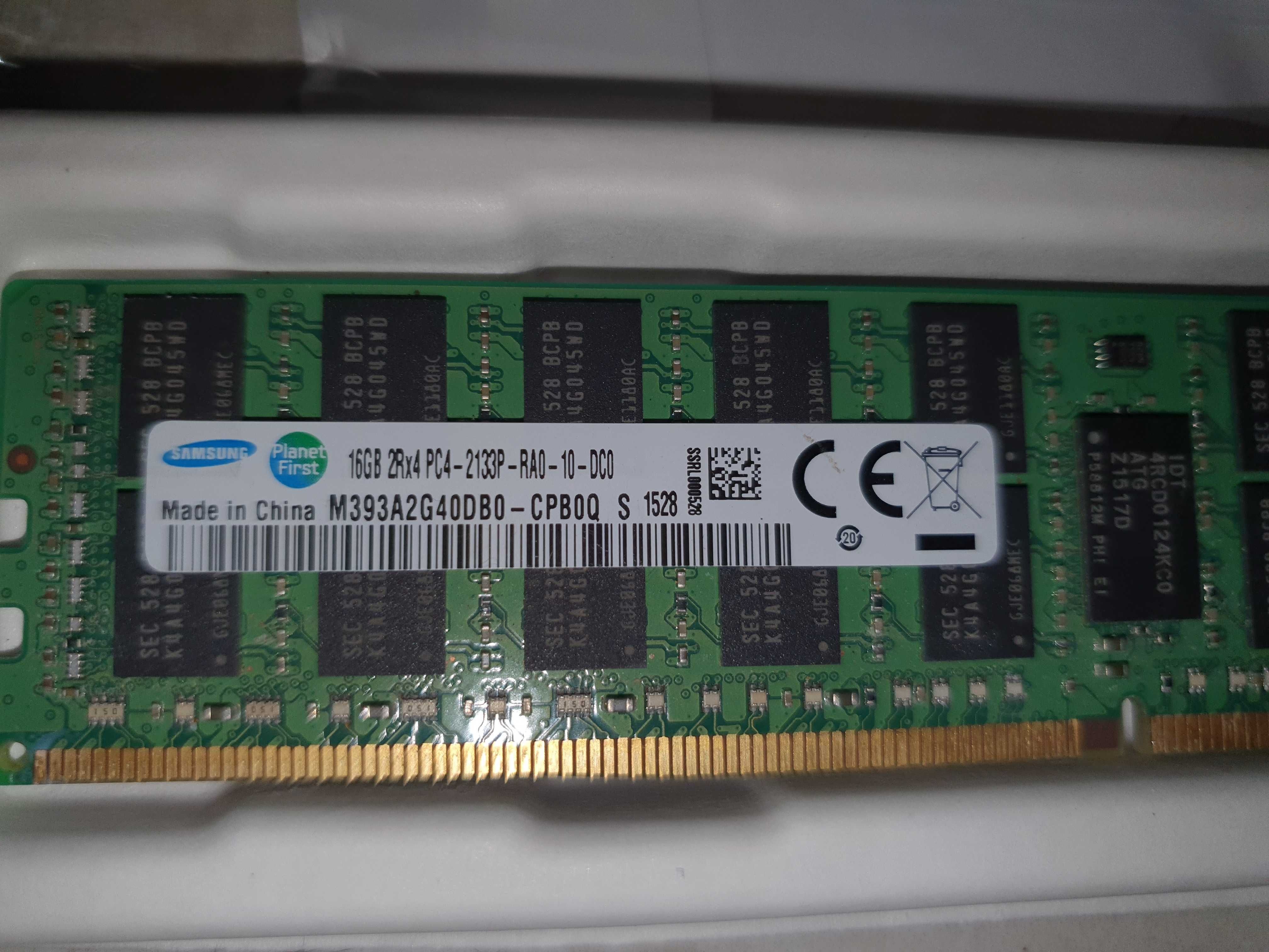 DDR4 ECC 16gb 2133P Samsung Server Ram