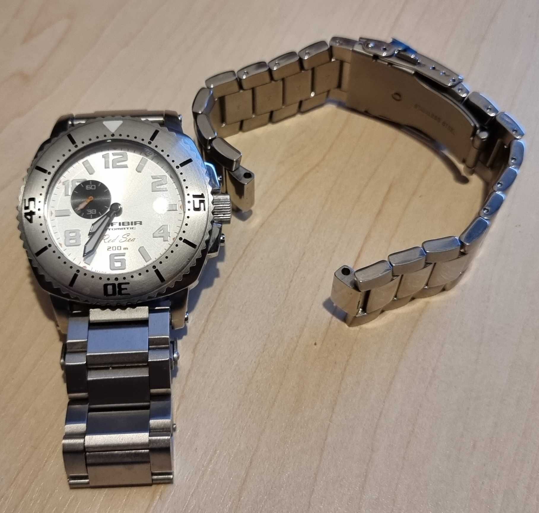 Bransoleta metalowa do zegarka Vostok Amfibia Red Sea - bez endlinków!