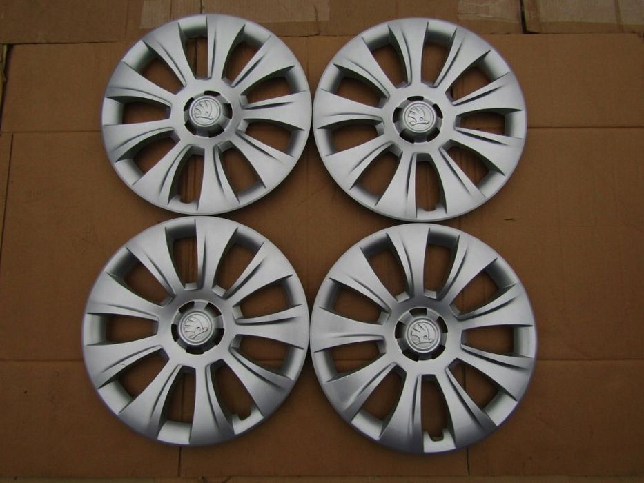 4x Kołpaki Dekle 17 Skoda Kodiaq Karoq Octavia Yeti / Oryginalne