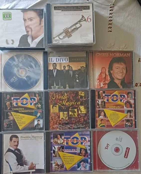 Cd's diversos em ótimo estado - NOVOS
