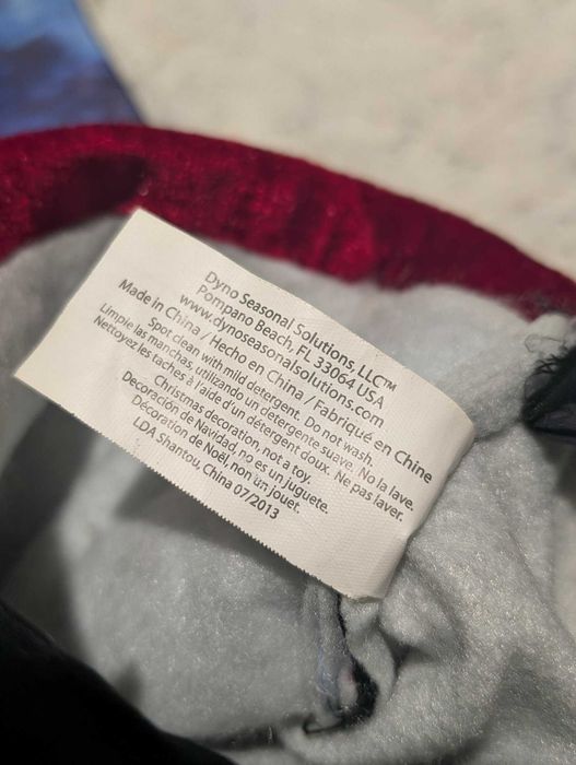 Marvel Avengers Iron Man skarpeta świąteczna