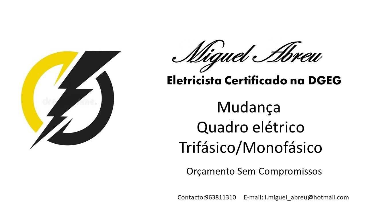 Miguel Abreu Eletricista Certificado na DGEG