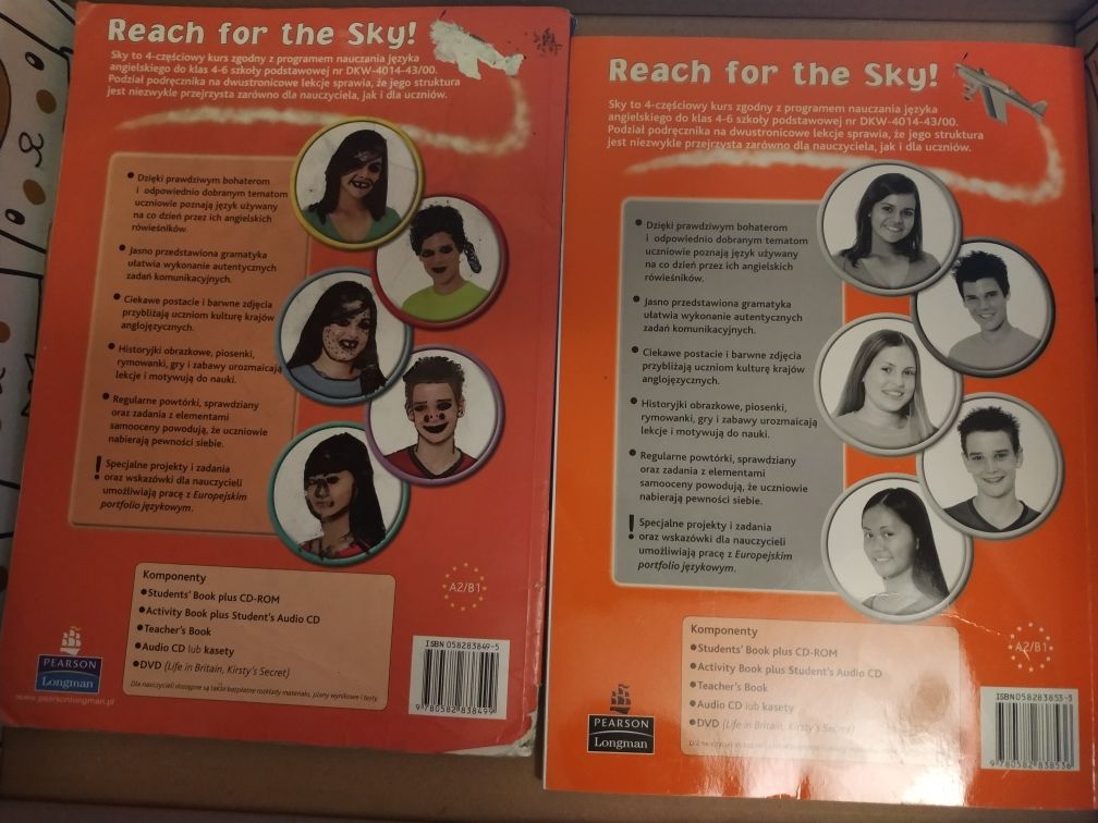Sky 3: Student's Book + Activity Book, Longman +CD
