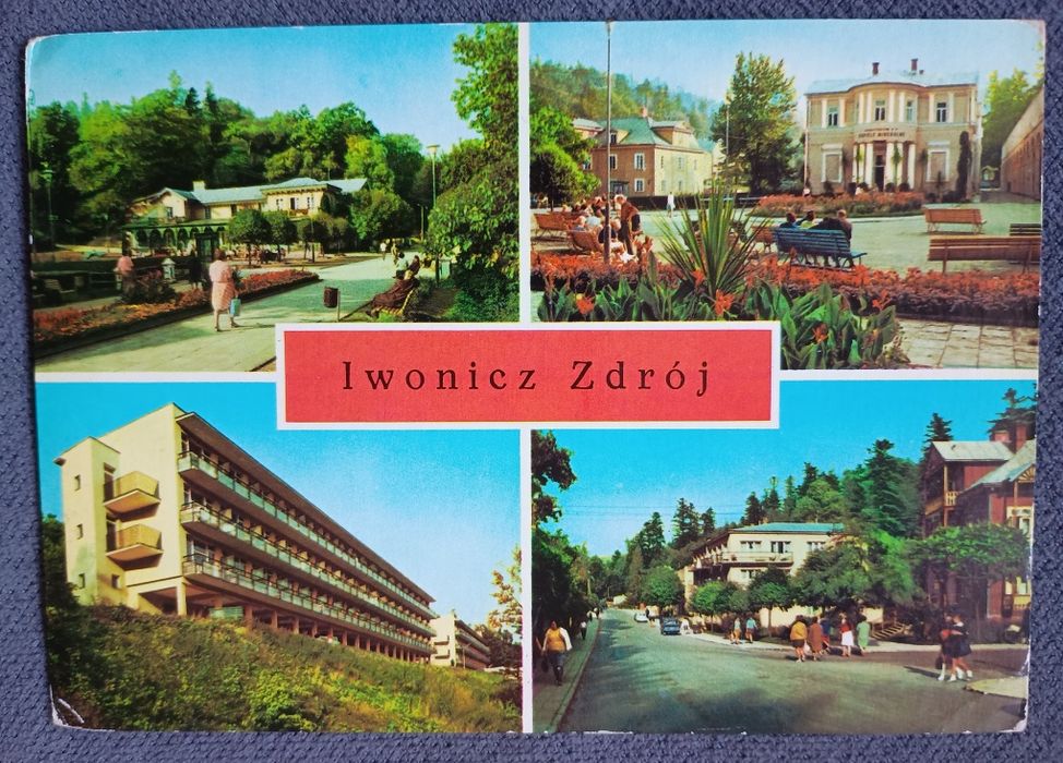 Pocztówka Iwonicz Zdrój