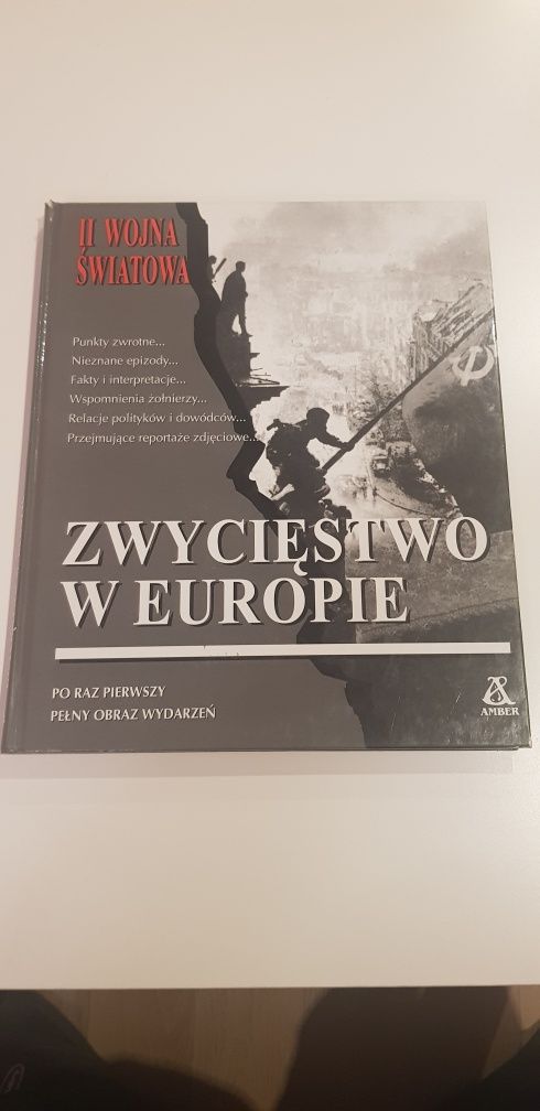 II Wojna Światowa Zwycięstwo w Europie Amber książka